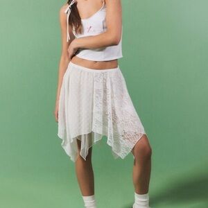 UO Penelope lace mini skirt - NWOT